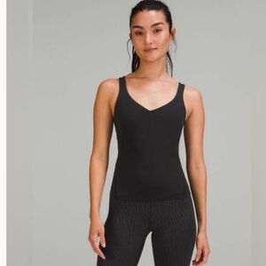 Lululemon Align Waist-Length Tank Top *Light Support, Black, Size 4